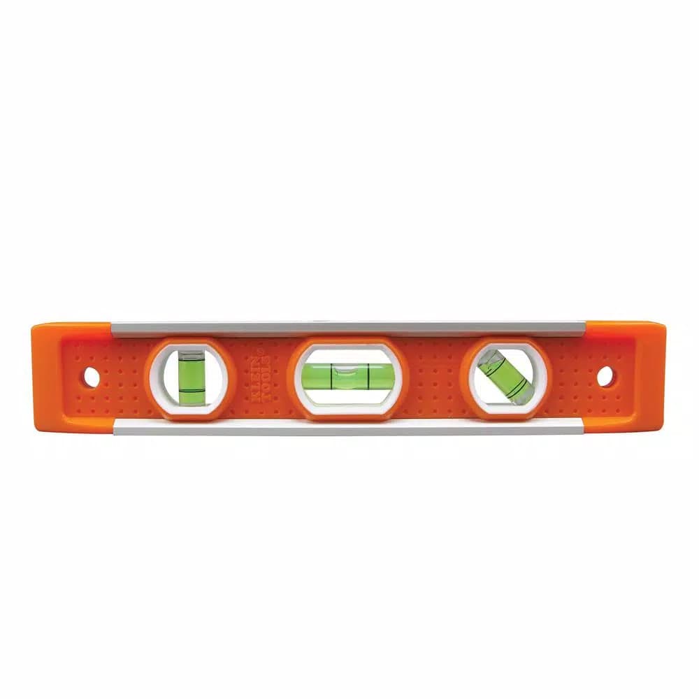 Klein Tools 9-Inch Magnetic Torpedo Level with High-Visibility Orange Body