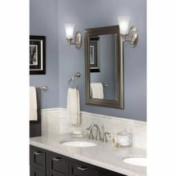 MOEN Eva 24 in. Towel Bar in Brushed Nickel thumbnail 4