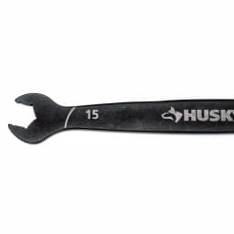 Husky 6-Piece Thin Head Access Wrench Set, SAE and Metric, Double Open End thumbnail 3
