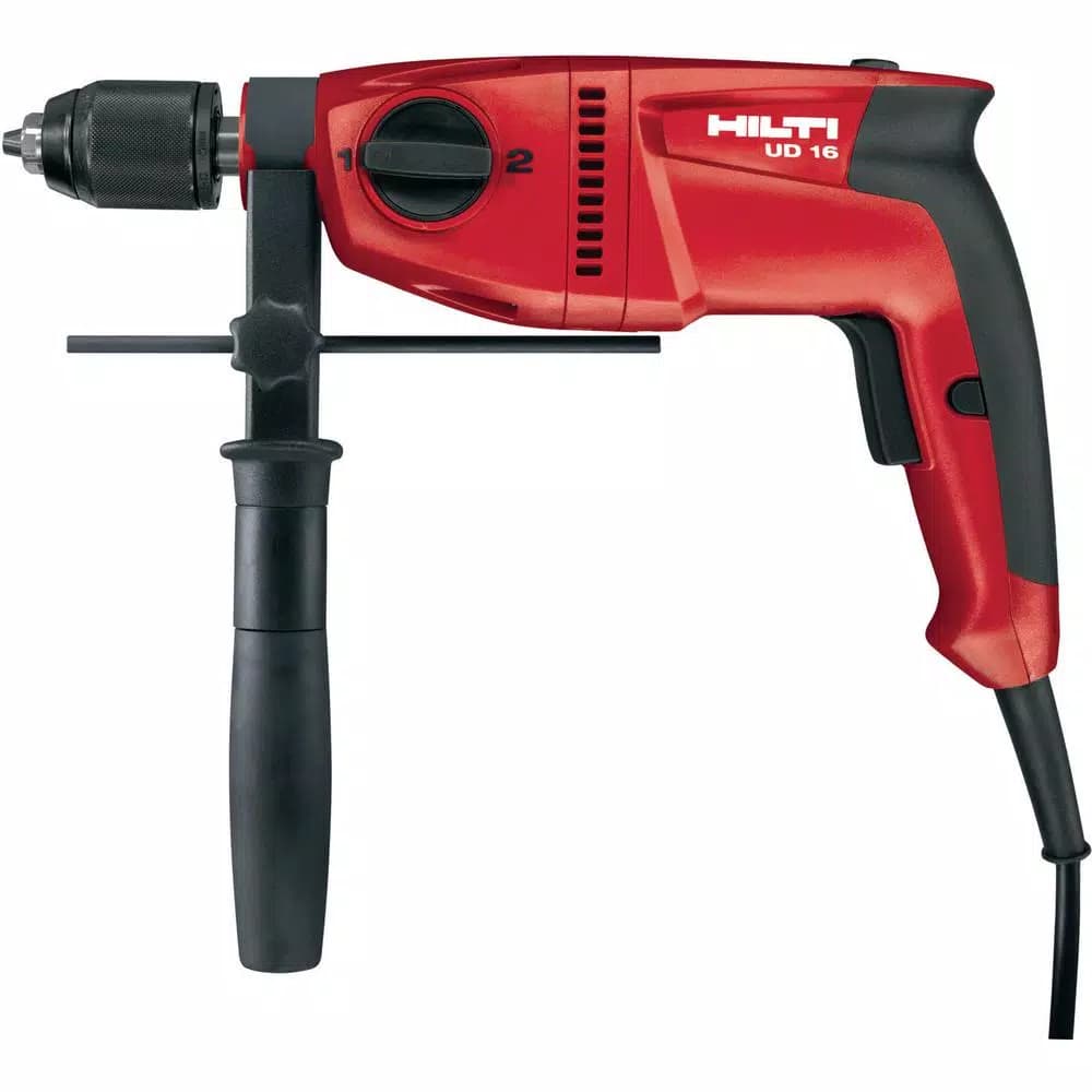 Hilti UD 16 120-Volt 1/2 in. Keyless Wood Drill Driver, 2-Speed High Torque Corded Power Tool