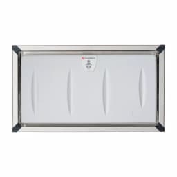 Foundations Horizontal Recessed Baby Changing Station with Stainless Steel Frame thumbnail 1