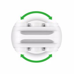 Mind Reader Apollo 30-Capacity White K-Cup Storage and Coffee Pod Carousel for Keurig thumbnail 2