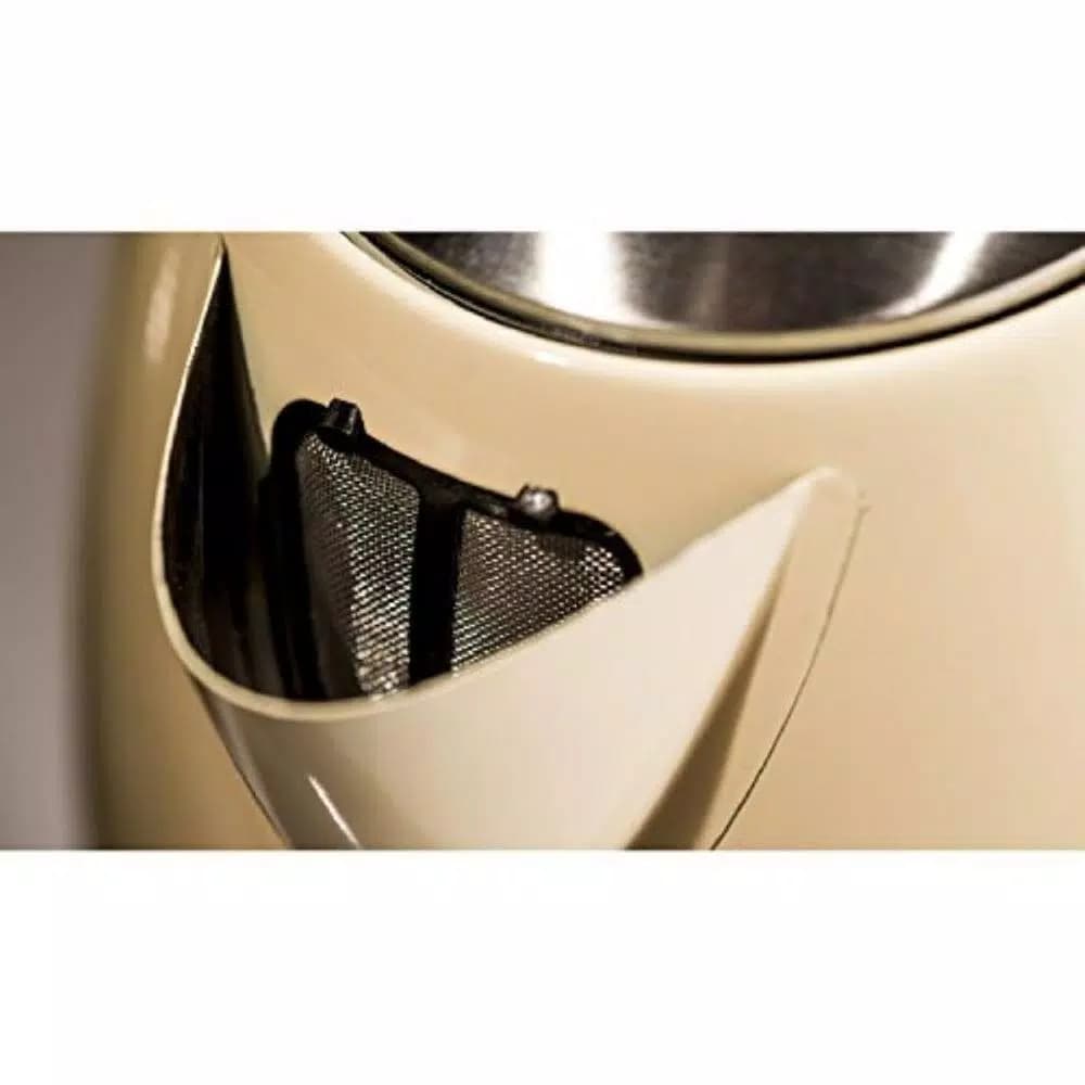 Ovente KS96 1.7L Stainless Steel Electric Kettle, 1100W Rapid Boil, Beige