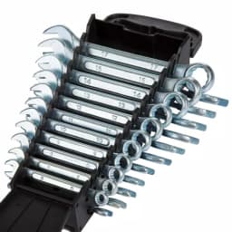 Stalwart 22-Piece SAE and Metric Wrench Set with Carrying Case, Chrome Vanadium Steel thumbnail 4