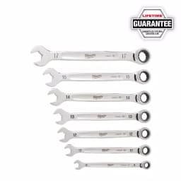Milwaukee 17-Piece Mechanic Hand Tool Set: Torque Lock Pliers & Ratcheting Wrench Set thumbnail 9