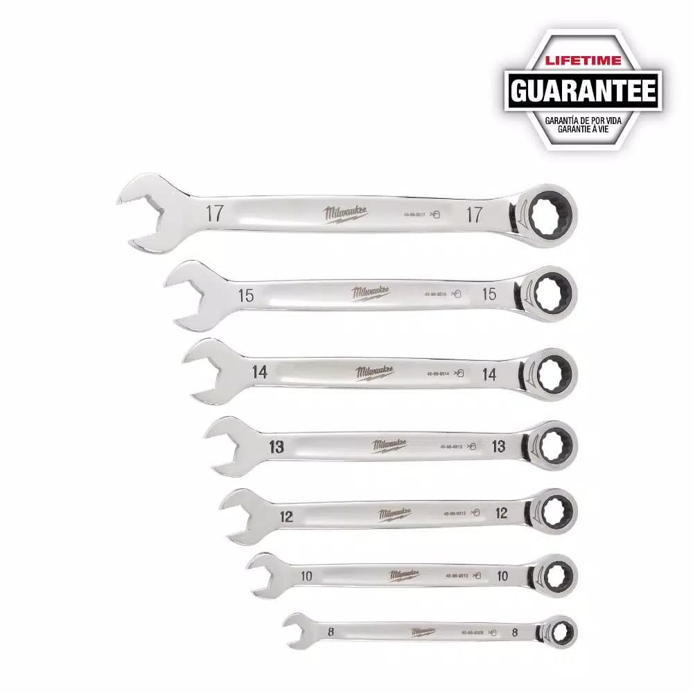 Milwaukee 17-Piece Mechanic Hand Tool Set: Torque Lock Pliers & Ratcheting Wrench Set