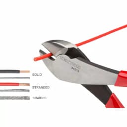 TEKTON 6-Piece Professional Plier Set with High-Leverage Cutting and Versatile Jaws thumbnail 8
