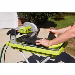 RYOBI 9 Amp Corded 7 in. Overhead Wet Tile Saw with 1-3/4 HP Motor thumbnail 8