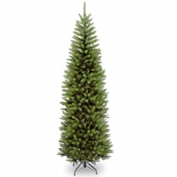 National Tree Company 7.5 ft. Kingswood Fir Slim Pencil Artificial Christmas Tree, Unlit, Green thumbnail 1