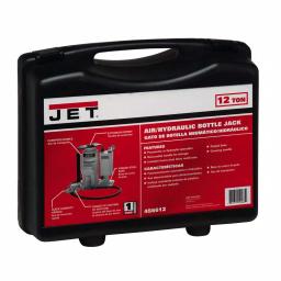 JET AHJ-12 12-Ton Air/Hydraulic Bottle Jack with Heavy-Duty Carrying Case thumbnail 3
