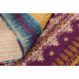 Greenland Home Fashions Southwest Multicolored Quilted Cotton Throw Blanket, Reversible Native American Motif thumbnail 2