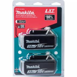 Makita 18V LXT Lithium-Ion 3.0Ah High Capacity Battery Pack (2-Pack) thumbnail 2