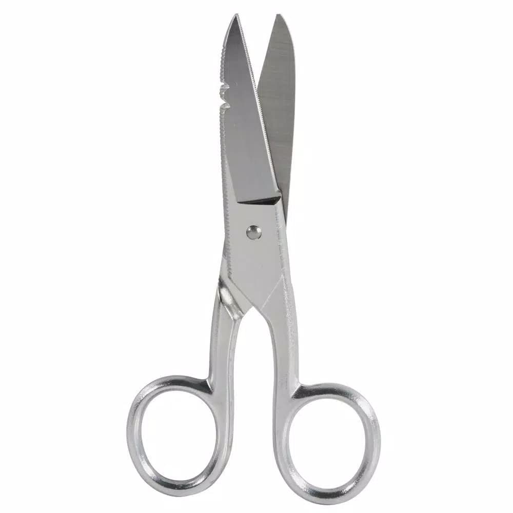 Klein Tools Cable Splicer Snips with Serrated Stainless Steel Blades