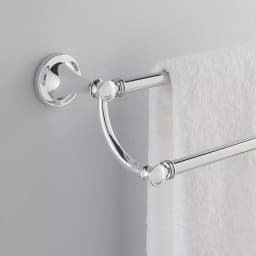 Delta Silverton 24 in. Double Towel Bar, Polished Chrome thumbnail 2