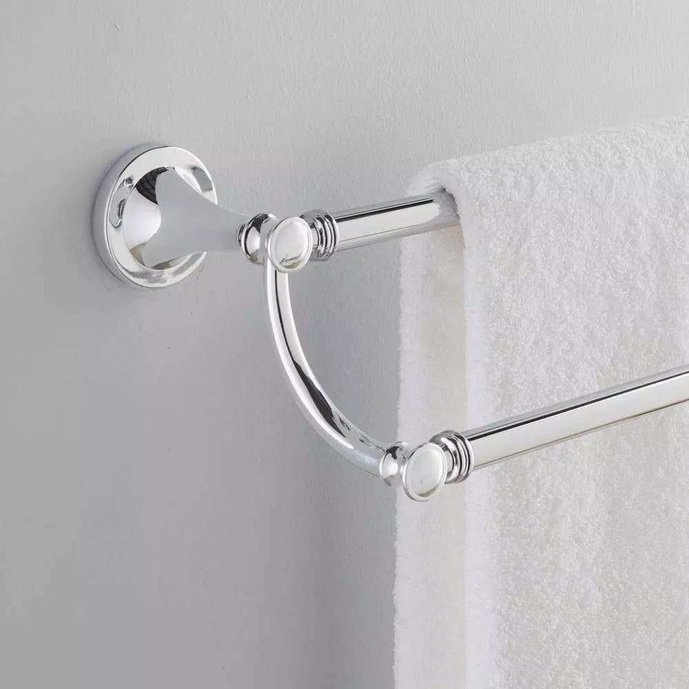 Delta Silverton 24 in. Double Towel Bar, Polished Chrome