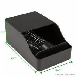 Mind Reader Black Acrylic Coffee Sleeve Storage Dispenser thumbnail 7
