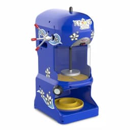 Great Northern Popcorn Ice Cub Shaved Ice Machine, 32 oz. Blue Countertop Snow Cone Maker thumbnail 3