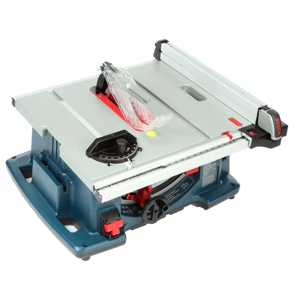 Bosch 10 in. Corded Table Saw Kit with 40-Tooth Carbide Blade and Smart Guard System