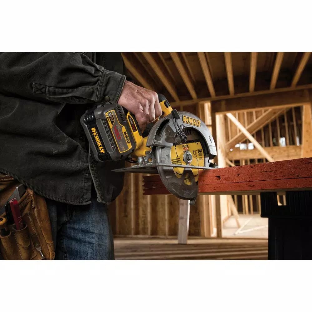 DEWALT FLEXVOLT 7-1/4 in. 24-Teeth Carbide-Tipped Circular Saw Blade, 6-Pack