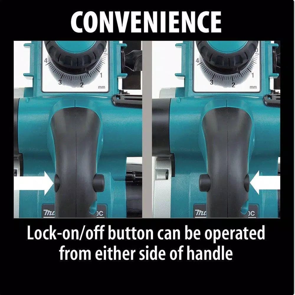 Makita 3-1/4 in. Corded Planer, 7.5 Amp, 16,000 RPM