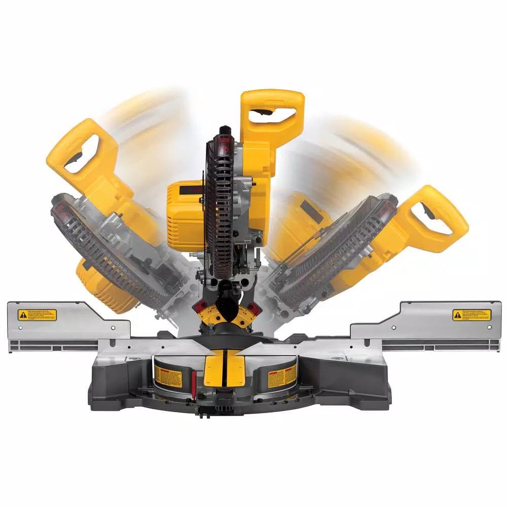 DEWALT 12 in. FLEXVOLT Brushless Sliding Compound Miter Saw Kit with Rolling Stand