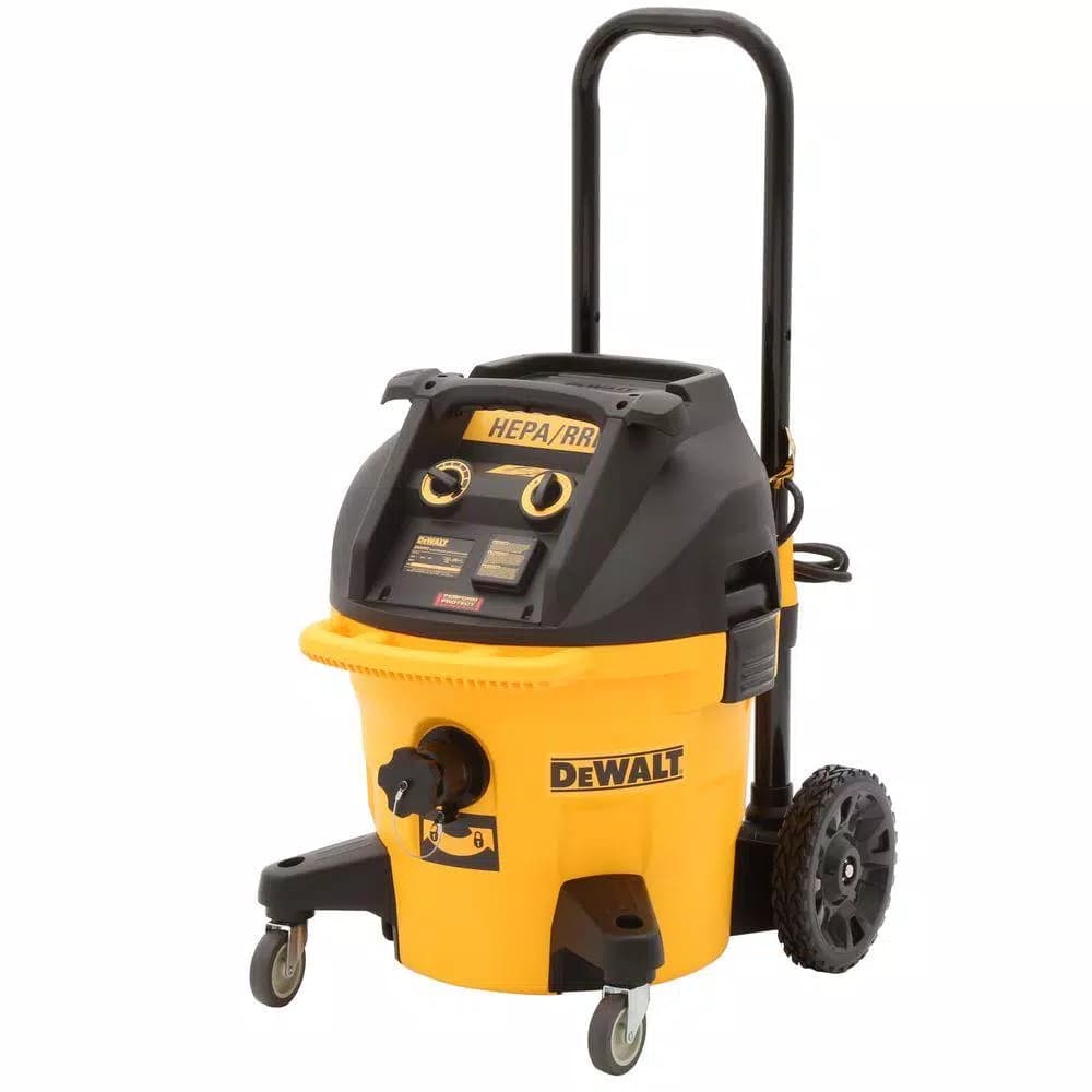 DEWALT 10 Gallon Dust Extractor with Automatic Filter Clean, 15 Amp, 140 CFM