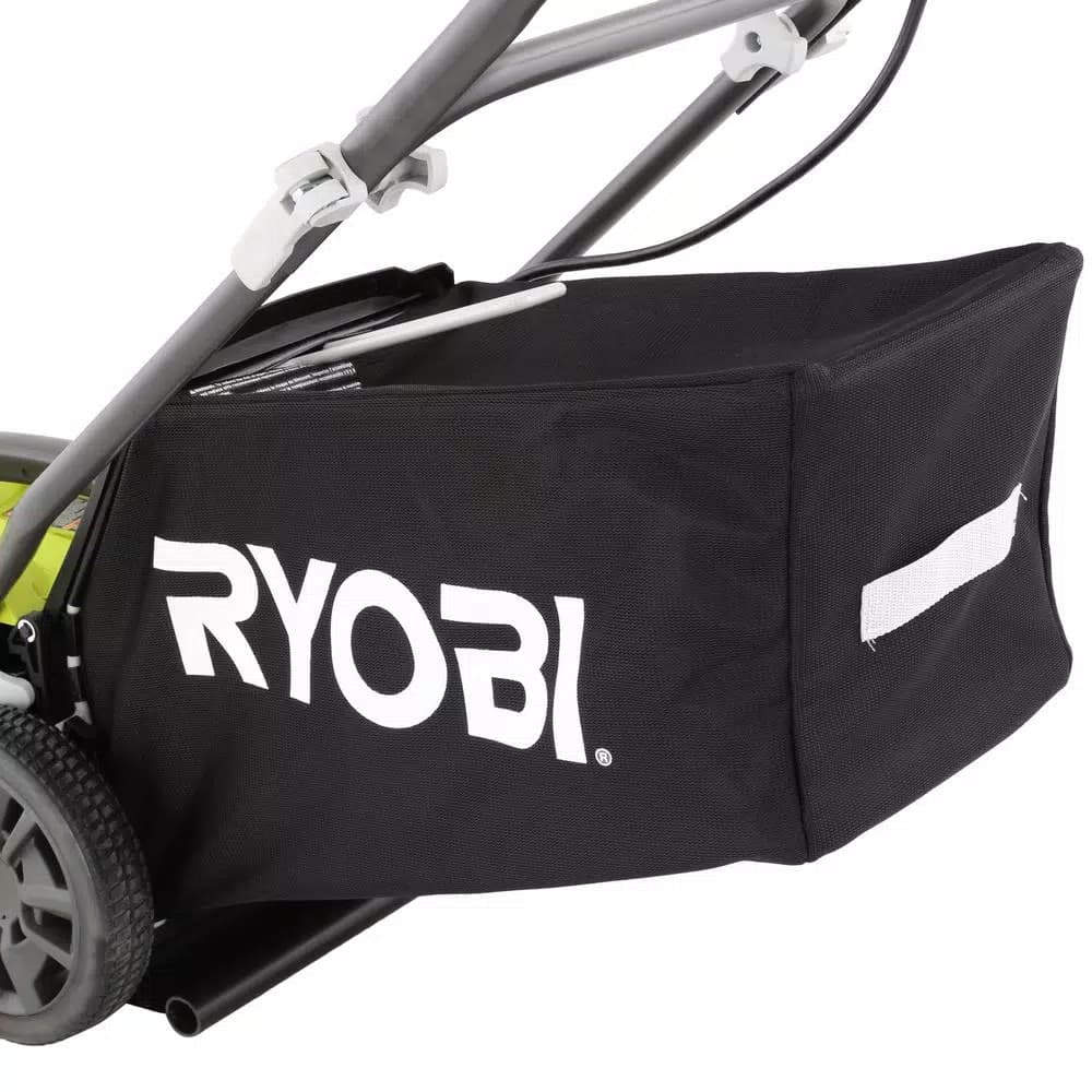 RYOBI 16 in. ONE+ 18V Lithium-Ion Hybrid Walk Behind Push Lawn Mower with (2) 4.0 Ah Batteries and Charger