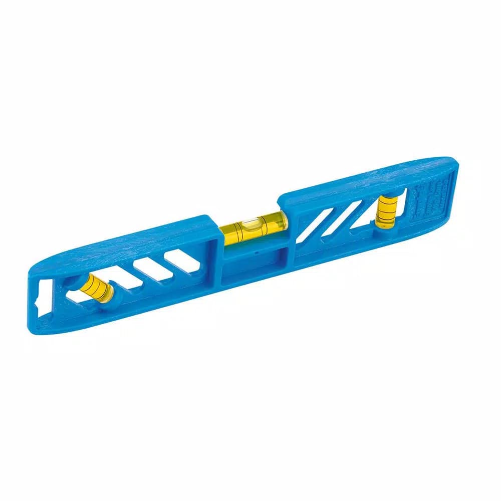 Empire 9 in. Polycast Torpedo Level, Non-Conductive with 3 Acrylic Vials
