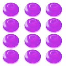 LUMABASE Purple Floating Blimp LED Lights, Waterproof Battery Operated Decorative Lights (12-Count) thumbnail 2