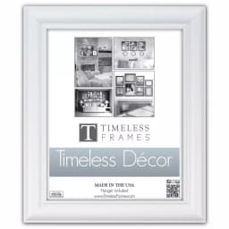 Timeless Frames Boca 10 x 13 in. White Picture Frame with UV Glass thumbnail 1