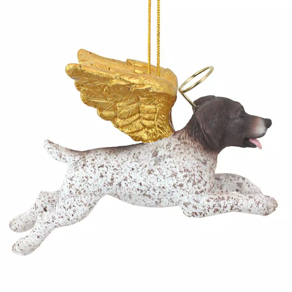 Design Toscano English Pointer Angel Dog Christmas Ornament