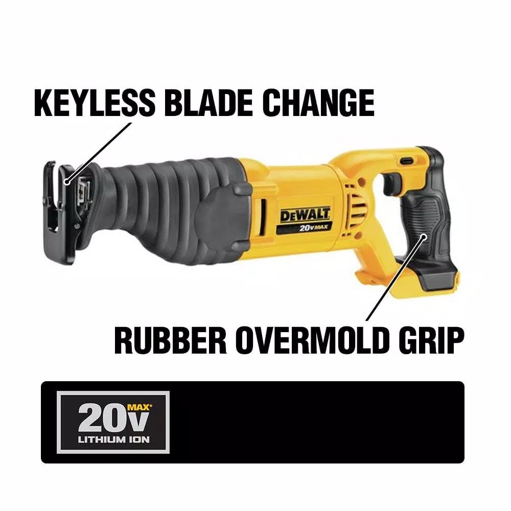 DEWALT 20V MAX Cordless 7-Tool Combo Kit with (2) 2.0 Ah Batteries & Charger