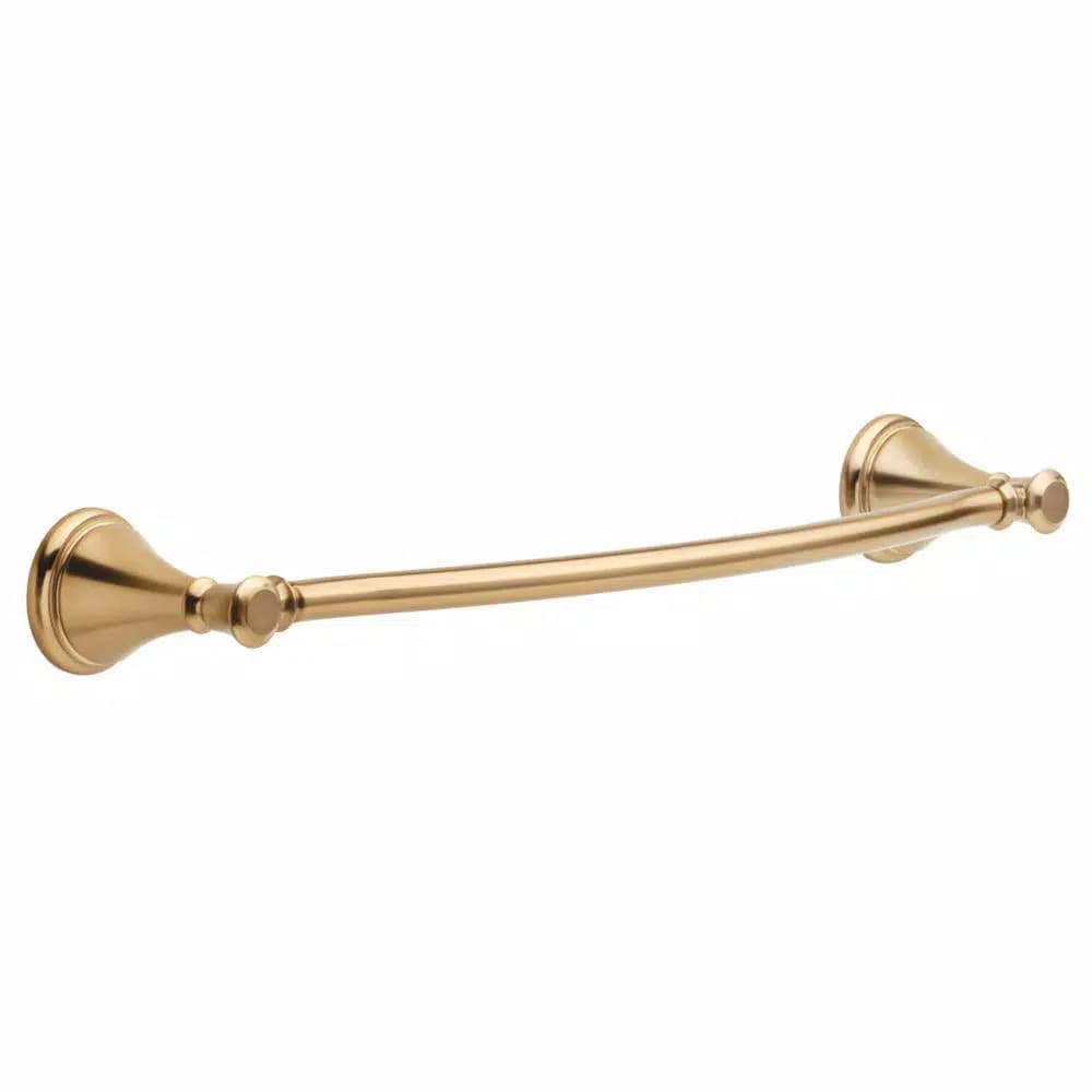 Delta Cassidy 18 in. Single Towel Bar in Champagne Bronze