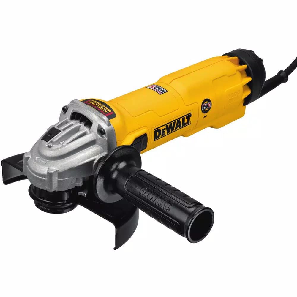 DeWalt 13-Amp 6 in. Corded Angle Grinder with E-Clutch, DWE43140