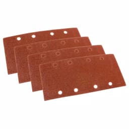 WEN 1/3 Sheet Sander Hook-and-Loop Sandpaper Assorted Grits, 12-Pack thumbnail 3