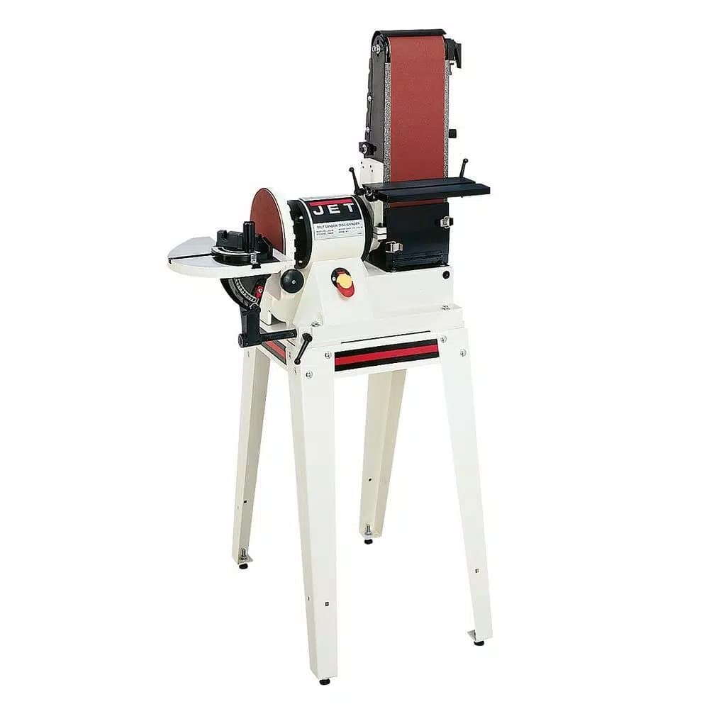 JET JSG-96OS 3/4 HP 6 in. x 48 in. Belt and 9 in. Disc Sander with Open Stand, 115V