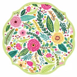 Sugar Plum Party SugarPlum Spring Blossoms 16-Piece Paper Dinner Plate Set thumbnail 1