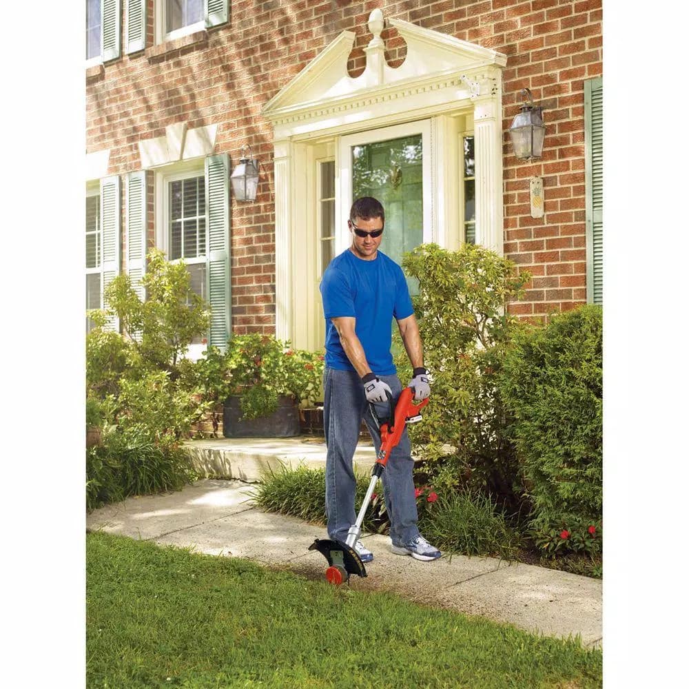 BLACK+DECKER 20V MAX Cordless 2-in-1 String Trimmer and Edger, 12 in. Cutting Swath, Includes 2.0 Ah Battery and Charger