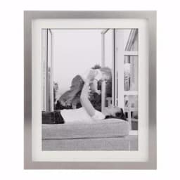 Stonebriar Collection Silver Metal Shadow Box Picture Frame Set, 5-Piece Gallery Wall Decor with White Mats thumbnail 7