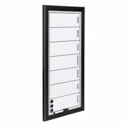 DesignOvation Wyeth Magnetic Dry Erase Weekly Calendar Memo Board with Frame thumbnail 3