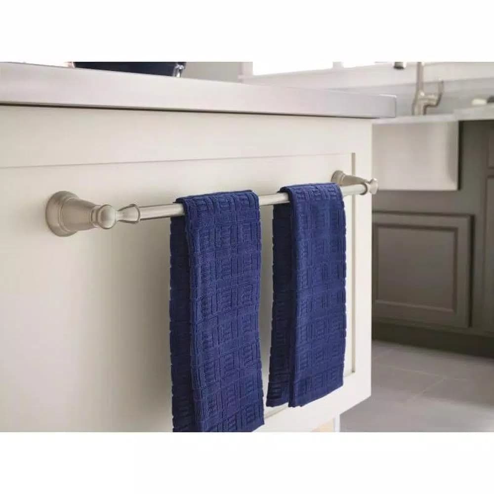 Moen Banbury 18 in. Towel Bar, Spot Resist Brushed Nickel