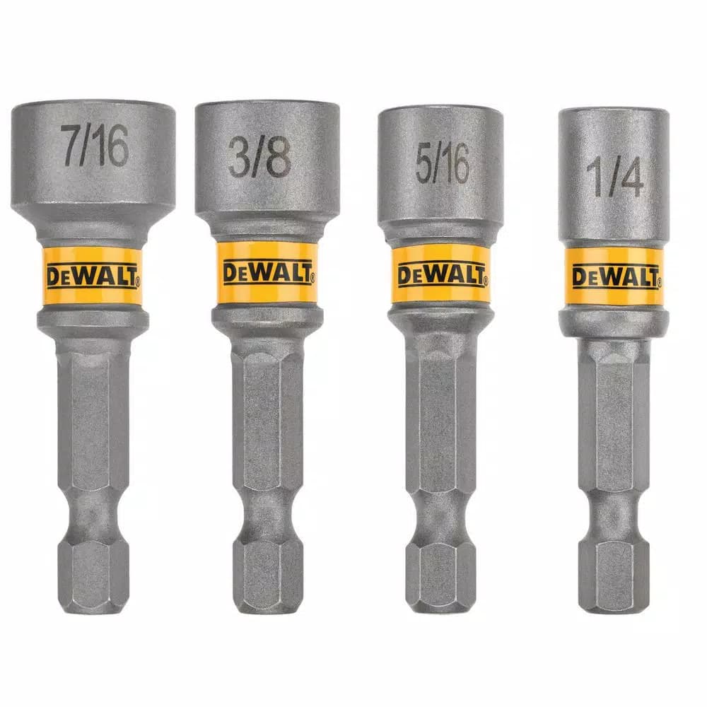DEWALT MAXFIT 2 in. Magnetic Nut Driver Set, 4-Piece Impact Rated