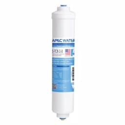 APEC Water Systems APEC Ultimate 10 in. Inline Carbon Filter with 3/8 in. Quick Connect thumbnail 1