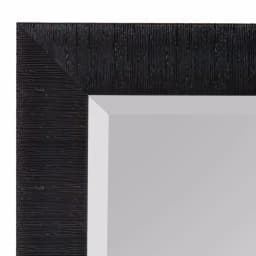 Kate and Laurel Reyna Large Black Beveled Glass Contemporary Accent Mirror thumbnail 3