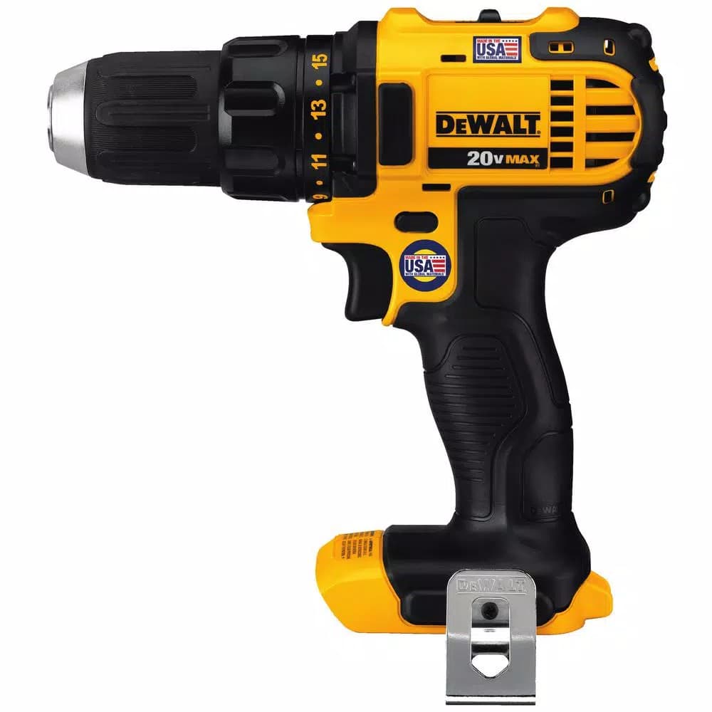 DEWALT 20V MAX Cordless Compact 1/2 in. Drill/Driver (Tool-Only)