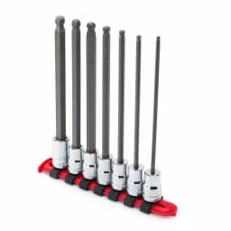 Husky 14-Piece 3/8 in. Drive Long Ball-End Hex Bit Socket Set, SAE and Metric thumbnail 3