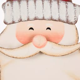 Glitzhome 36 in. Iron Santa Yard Stake - Versatile Holiday Outdoor & Indoor Decor thumbnail 4
