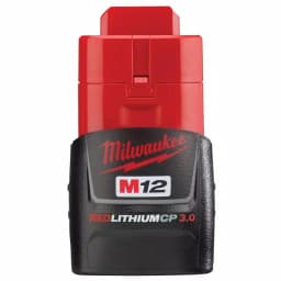 Milwaukee M12 REDLITHIUM 12V 3.0Ah Compact Lithium-Ion Battery Pack thumbnail 1