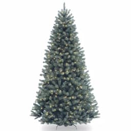 National Tree Company 6.5 ft. North Valley Blue Spruce Artificial Christmas Tree with 500 Clear Lights thumbnail 1