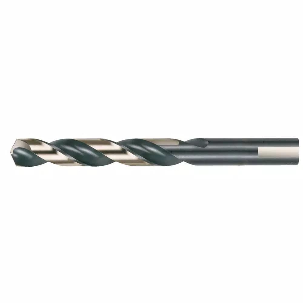 CLE-LINE 1878 High Speed Steel Heavy-Duty Jobber Length Drill Bit Set, 12-Piece